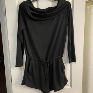 Black off the shoulder jumper